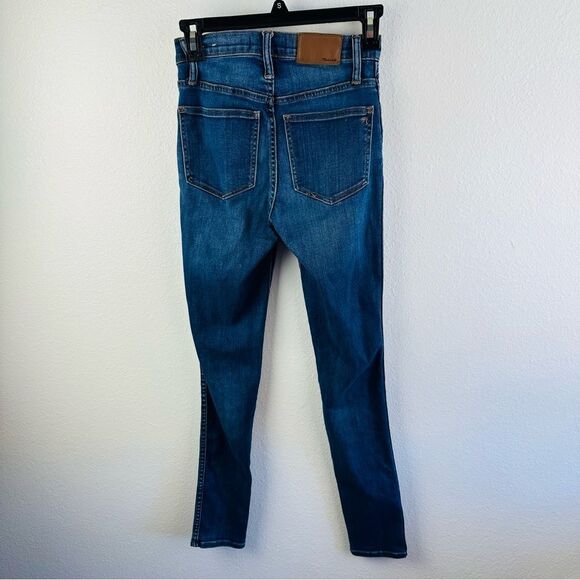 Madewell 10 Inch High Rise Skinny Jeans Size 24 Tall - Picture 3 of 4
